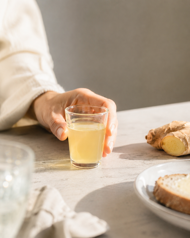 Sanfter Morgenshot — Rezept mit organic ginger concentrate classic