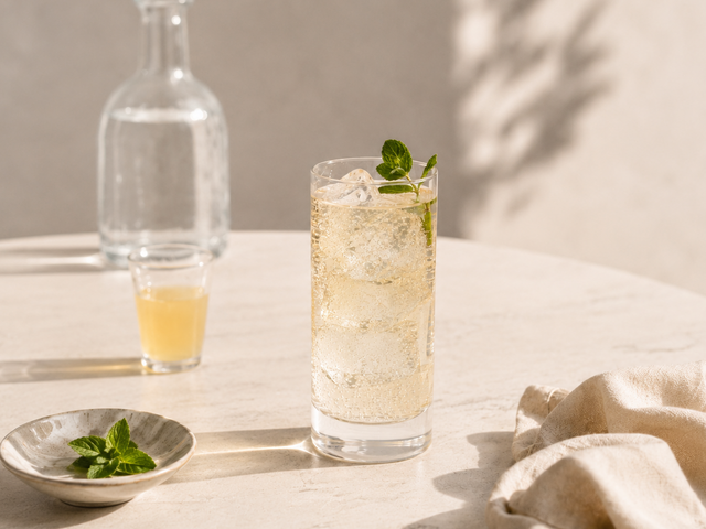 Blütenspritz — Rezept mit organic ginger concentrate classic