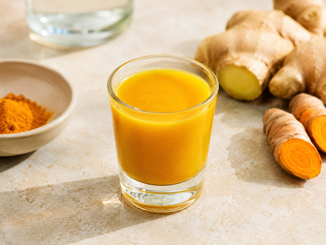 Golden Shot — Rezept mit Organic ginger concentrate with turmeric