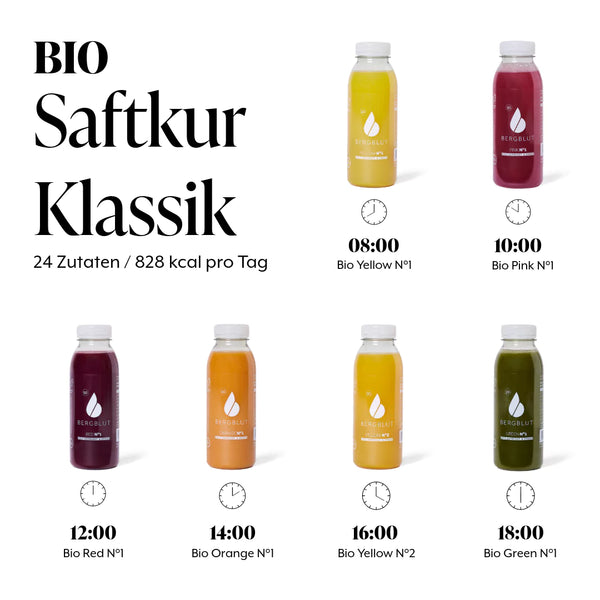 3-day organic juice cleanse