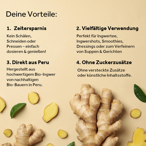 BIO Ingwerkonzentrat „Trio-Mix" 3er-Set