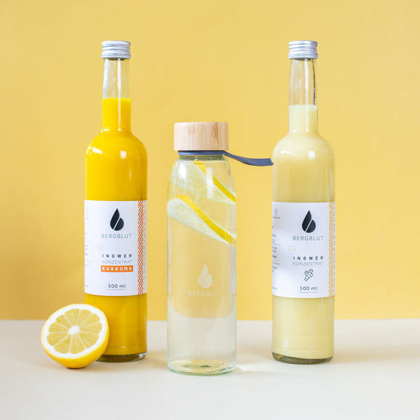Stay Hydrated Glasflasche (500 ml)